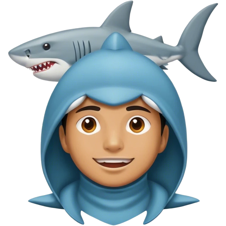 shark wth topha emoji