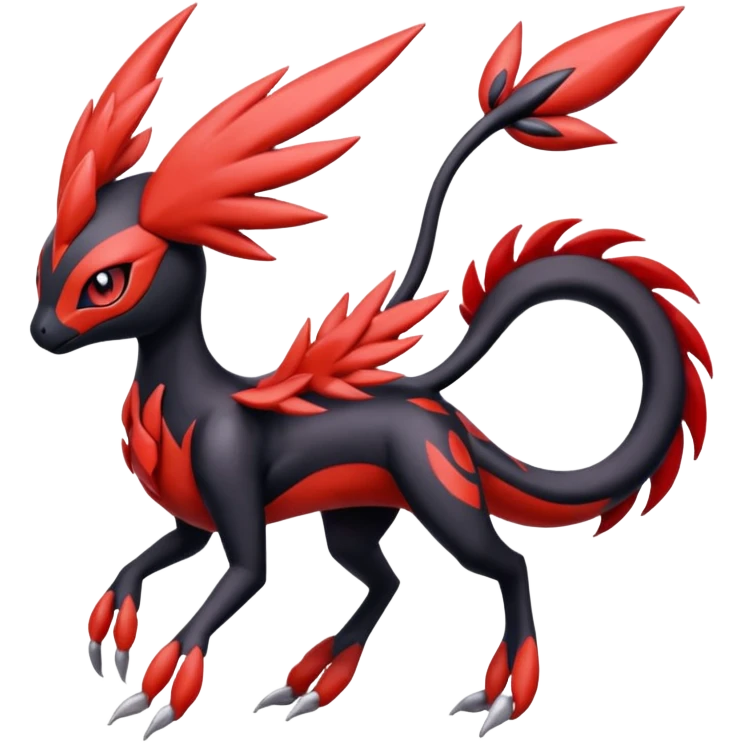 Meloetta-Nargacuga-Yveltal-Pokémon-Fakémon-hybrid-fusion-creature emoji