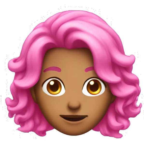 Pink magic emoji