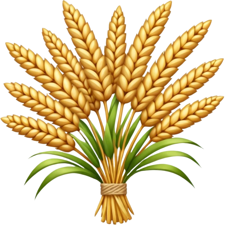 bouquet of ears of grain emoji