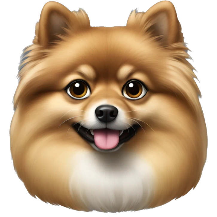 pomerania sable  emoji
