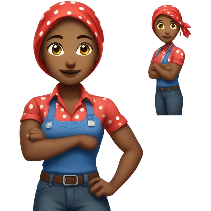 Rosie the Riveter emoji