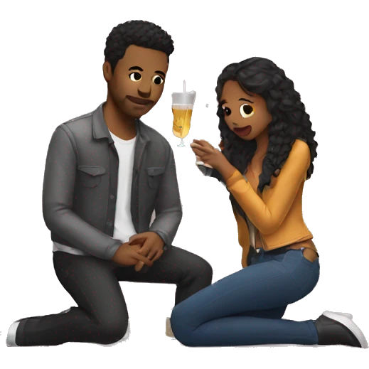 couple date in concert emoji
