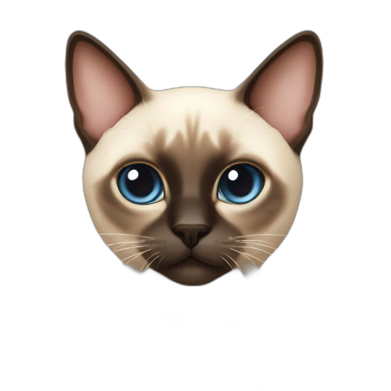 siamese cat cute emoji