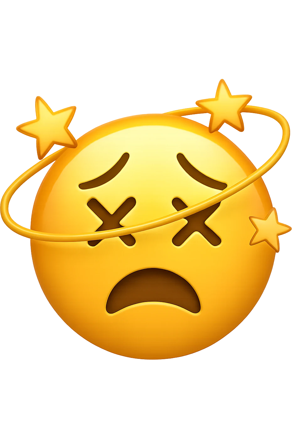 vertigini o sensazione di testa leggera emoji stile iphone emoji