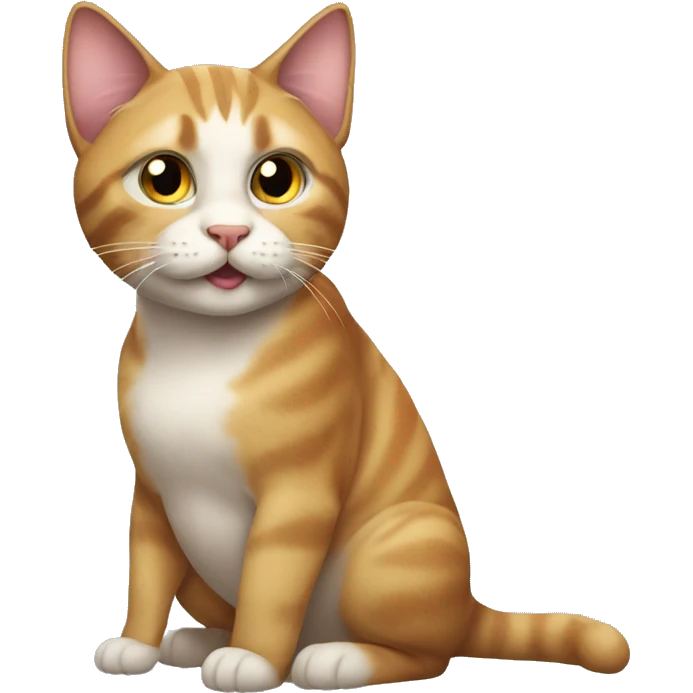 Cat on steroids emoji