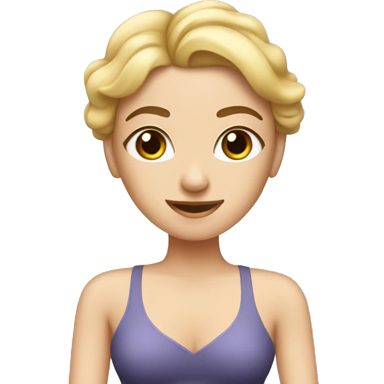 Pilates princess  emoji