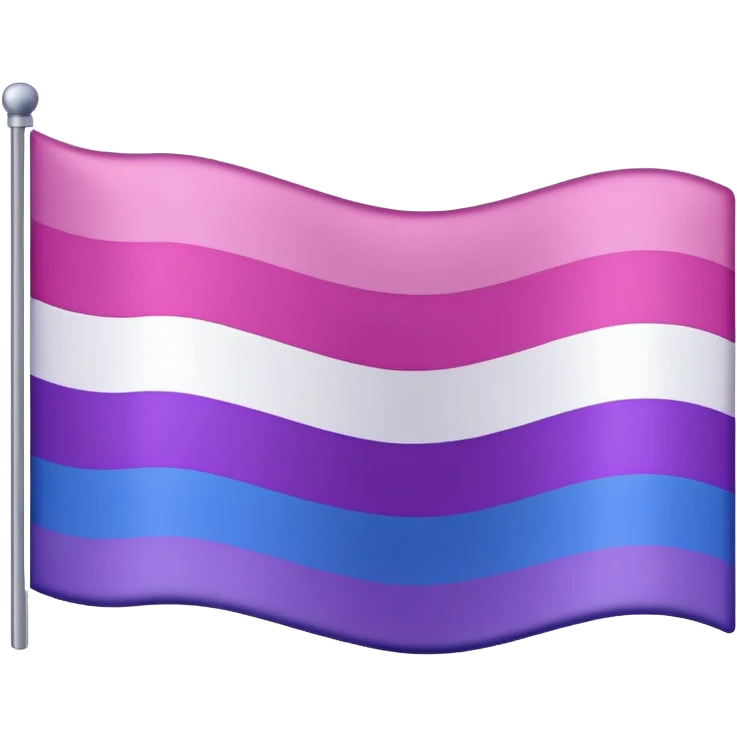 Bisexual flag emoji