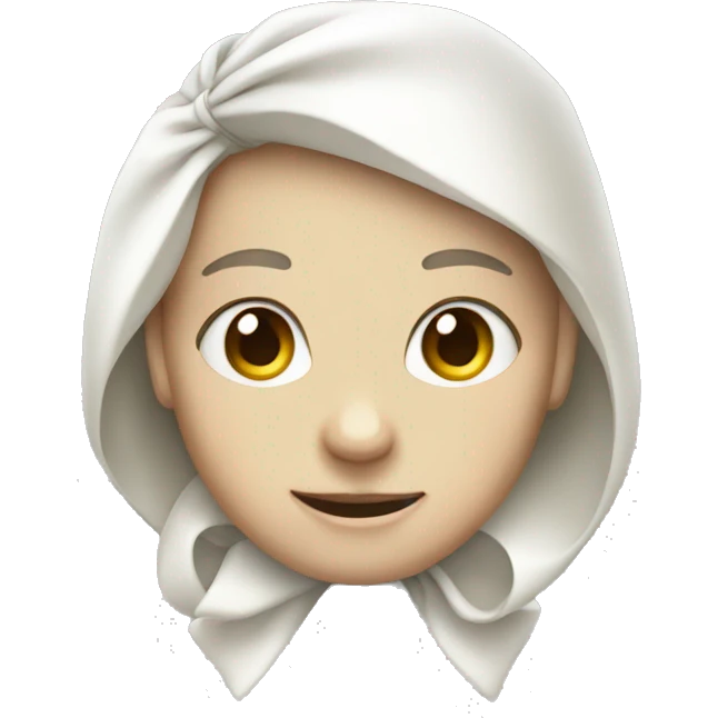 white bow emoji
