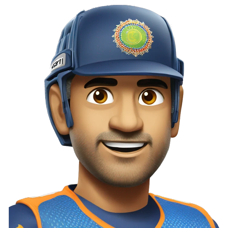 CSK Ms dhoni emoji