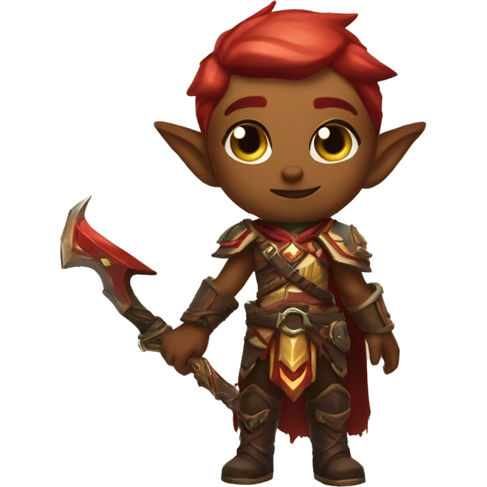 blood elf hunter world of wacraft emoji