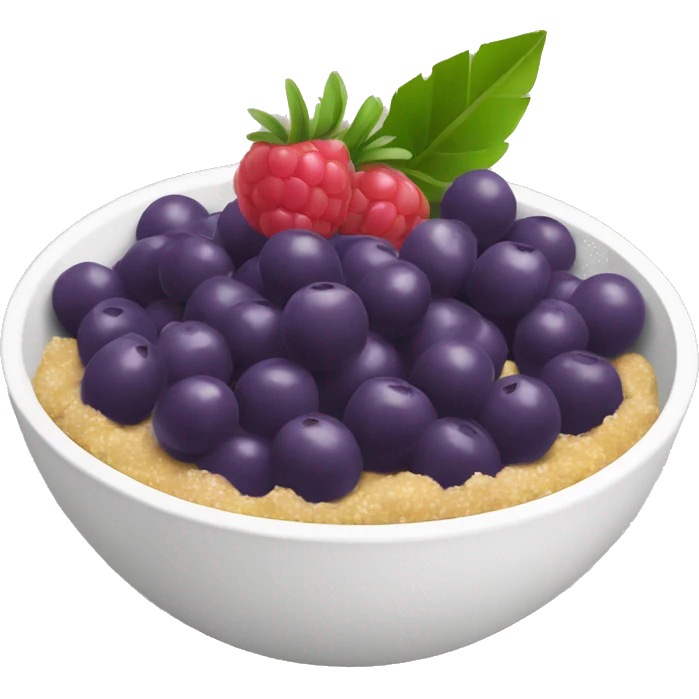 acai bowl emoji