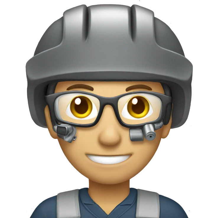 Electritian working emoji