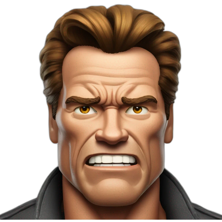 Schwarzenegger angry emoji