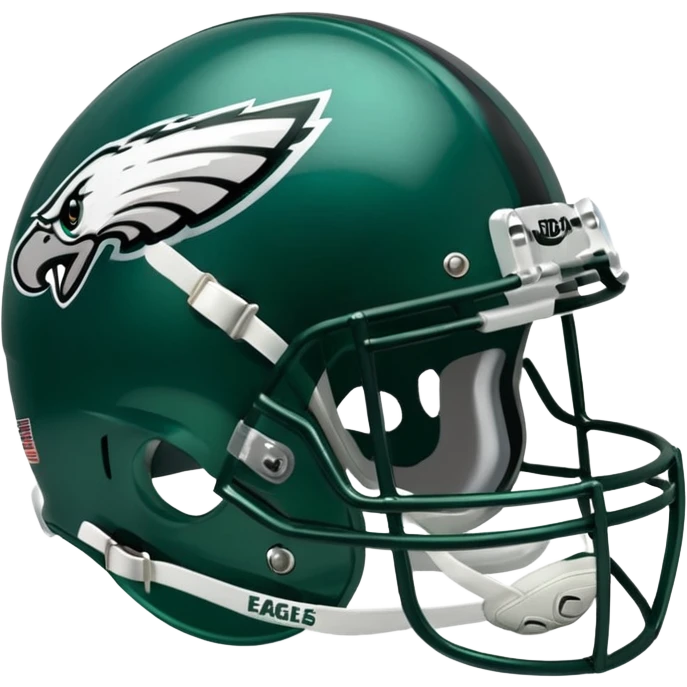 Philadelphia Eagles football helmet emoji emoji
