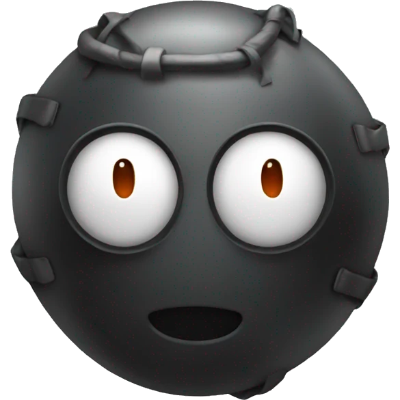 bomb with suit emoji