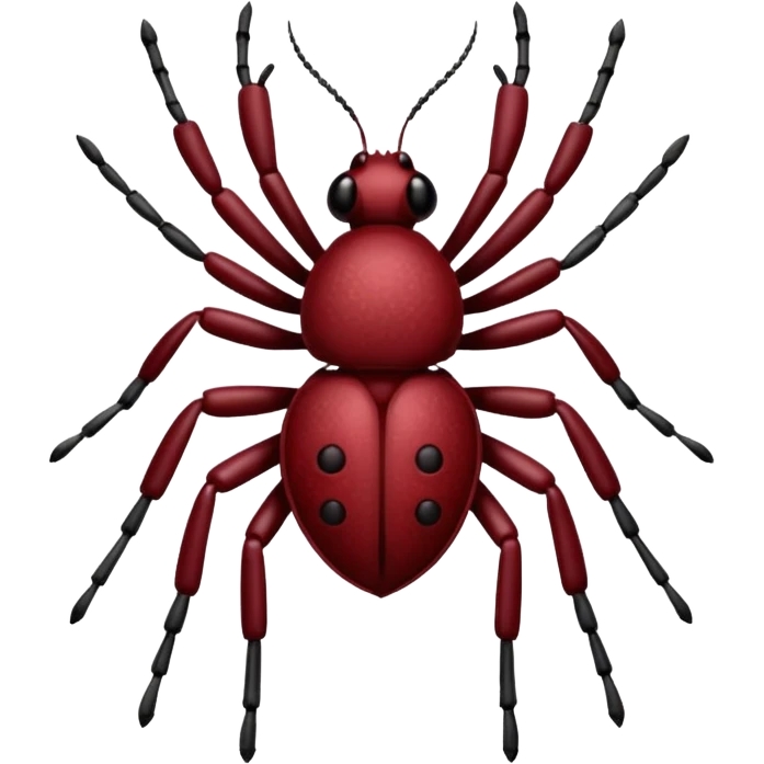 Burgundy tick  emoji