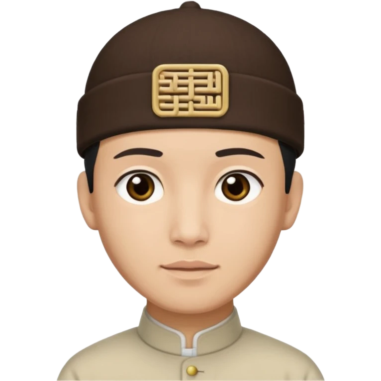 Chinese Muslim man emoji