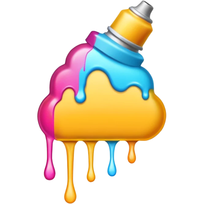 graffiti spray emoji