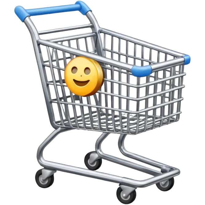 shopping cart emoji