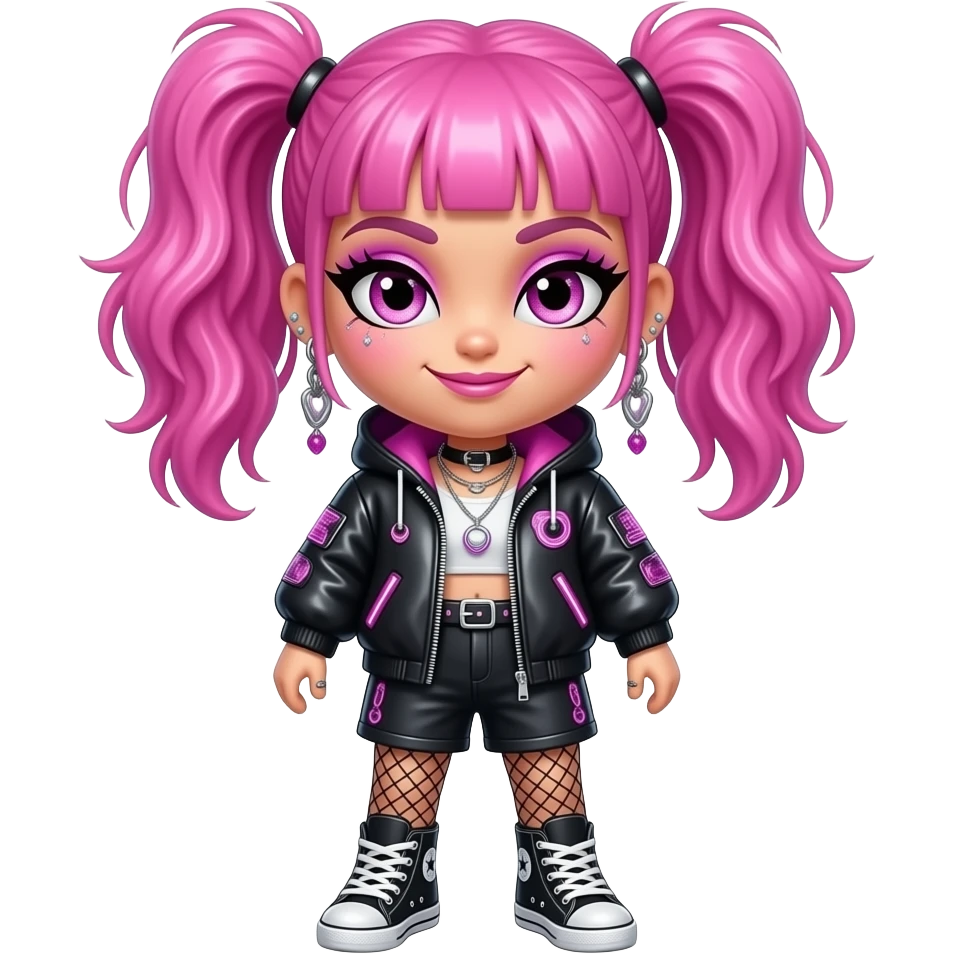 the classic emoji being a y2k baddie emoji