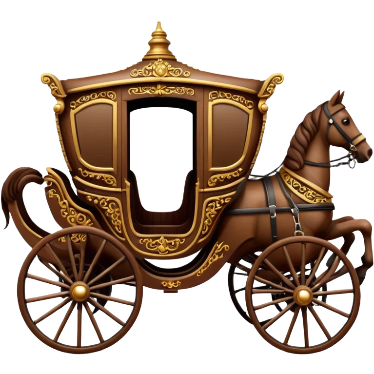 Horse carriage emoji
