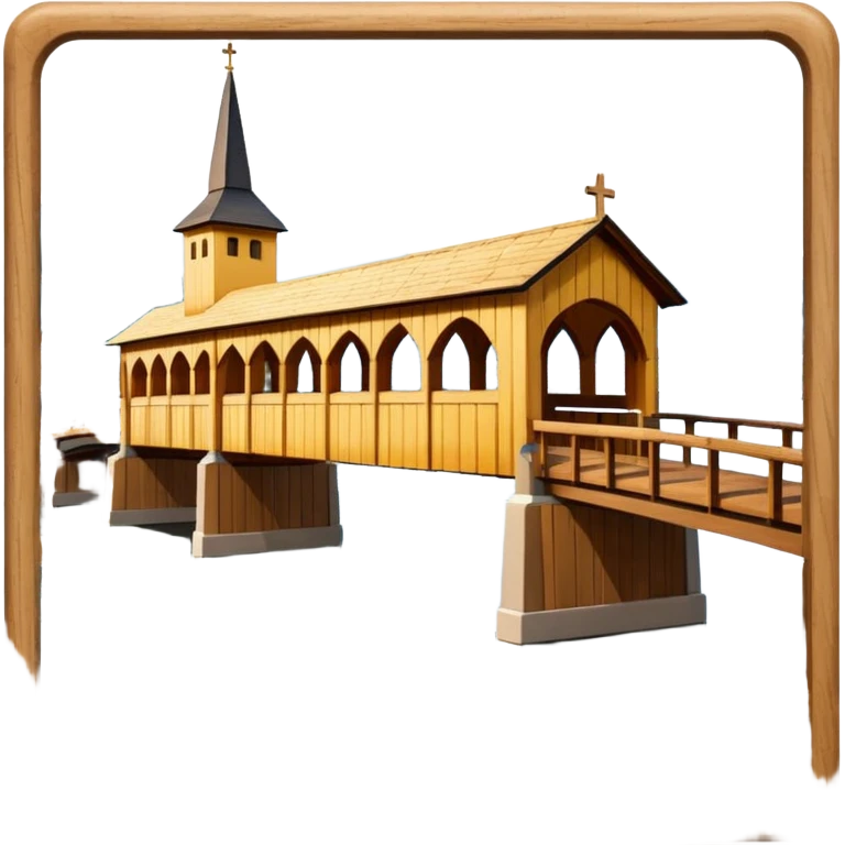 create an emoji of the chapel bridge in lucerne emoji