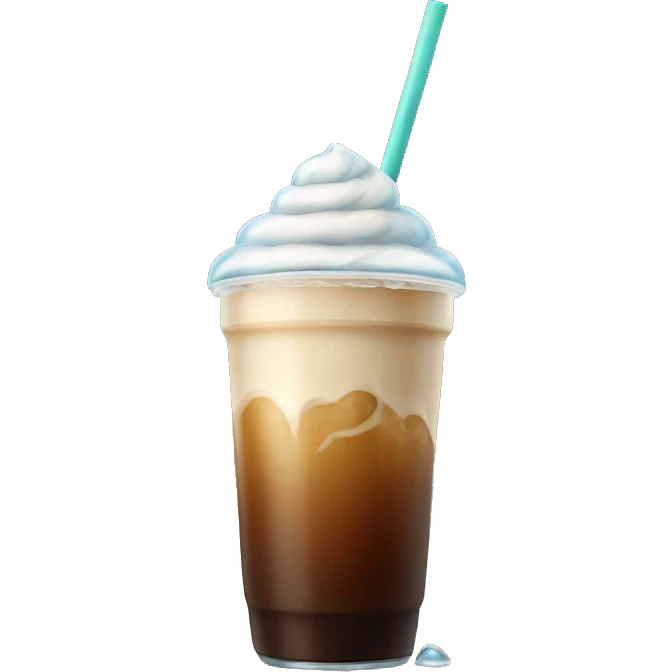 Iced coffe emoji