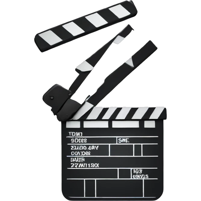 film clapper emoji