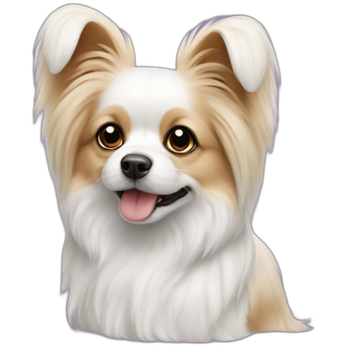maltese-papillon-mixed emoji