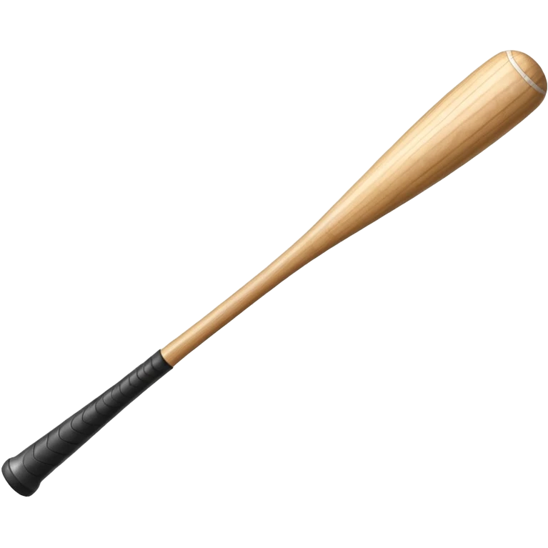 Wooden Sitck Holding A Baseball Bat emoji