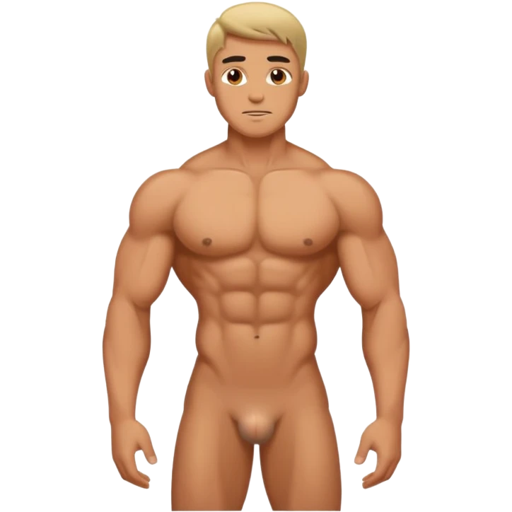 naked man emoji