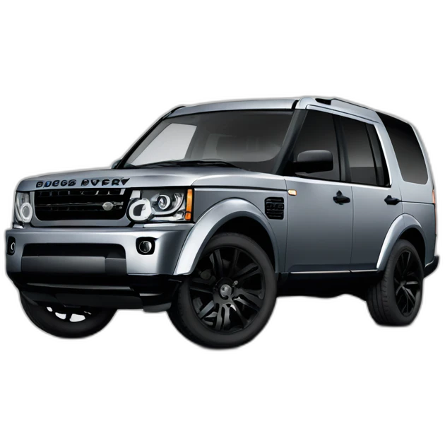 Land Rover discovery 4 grey with black rims emoji