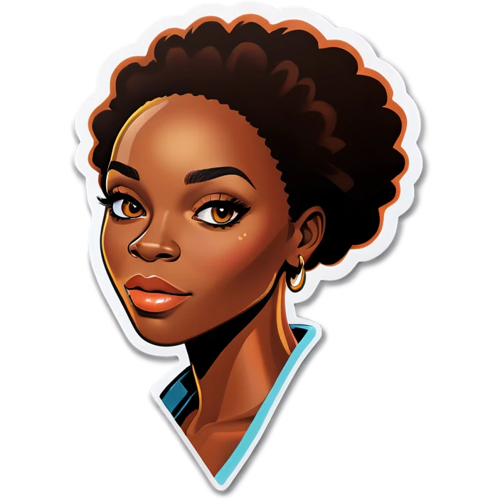 Black woman emoji