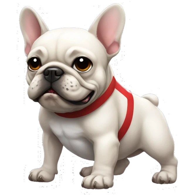 french bulldog mma sport  emoji