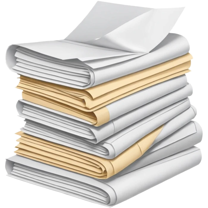 Pile of papers emoji