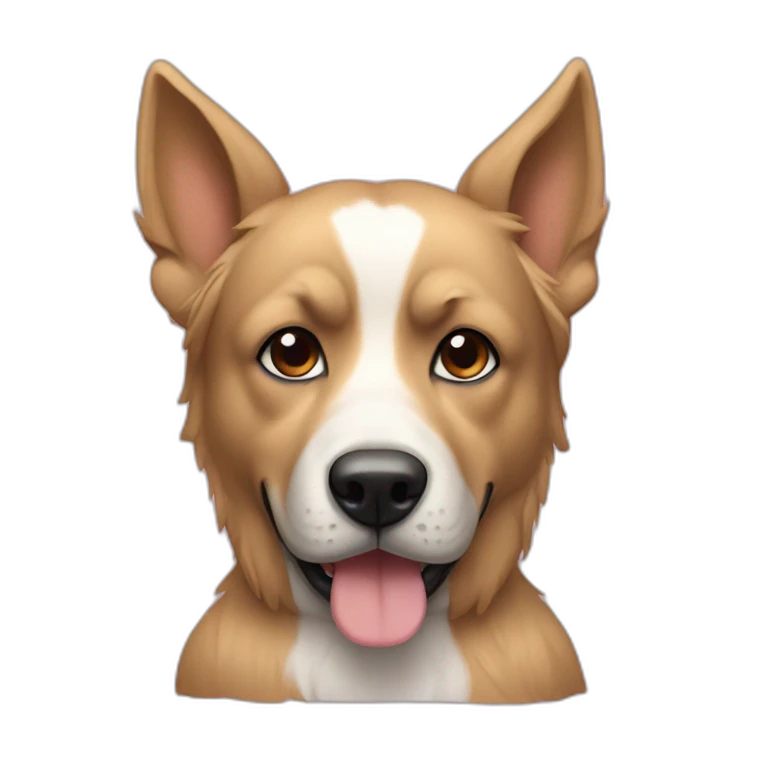 Chien assis emoji