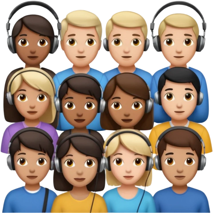 headphone wearers
 emoji