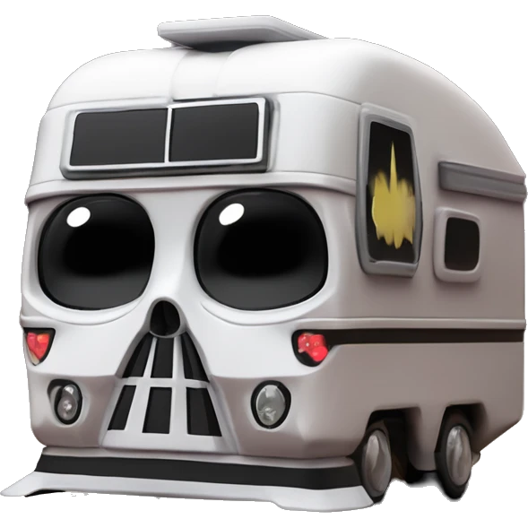 Darth Vader and Barbie’s expensive but very dusty old disturbing disgusting ghostly very haunted horror dream rc camper emoji