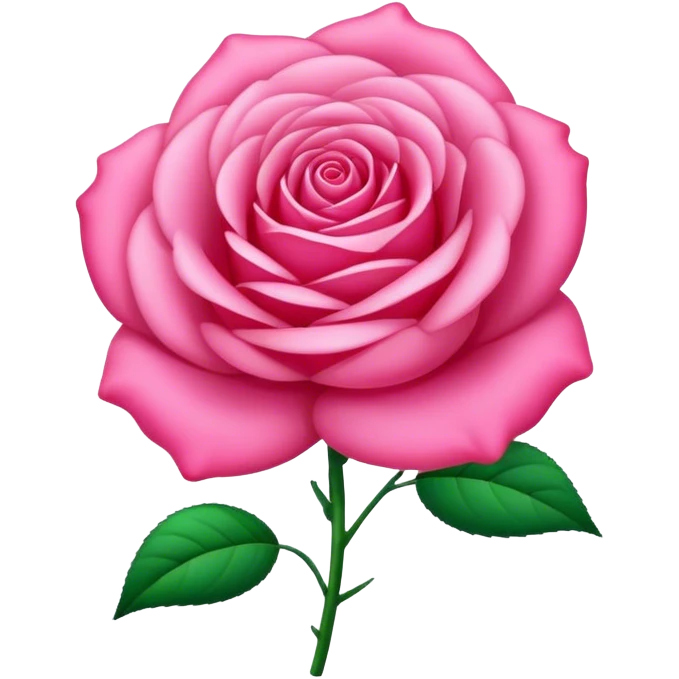 Color rosa emoji
