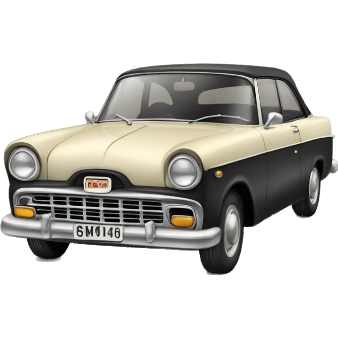 Vintage car emoji