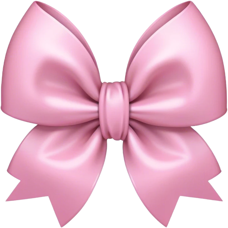 Light pink bows emoji