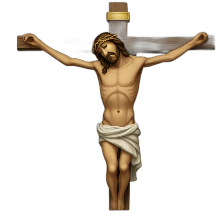 Crucified Jesus emoji