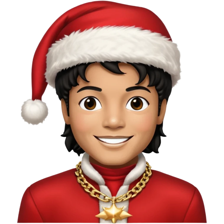 Emojis de Michel jackson navideño emoji