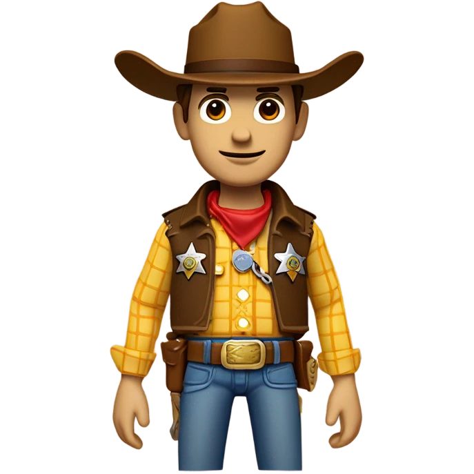 Sheriff woody from Toy Story  emoji