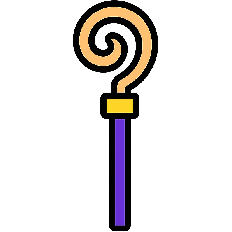 Priest staff emoji