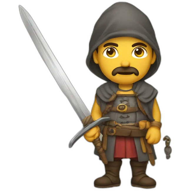 Sword merchant boring emoji