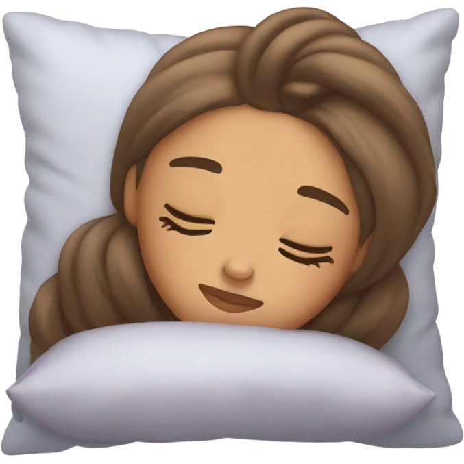 Ariana Grande sleeping emoji