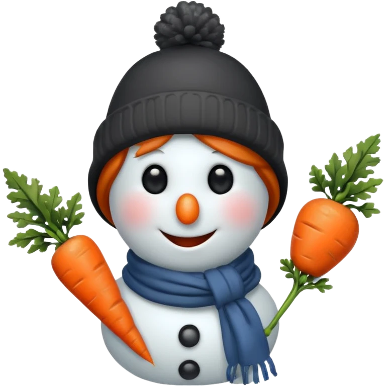 snowman with outfits  emoji