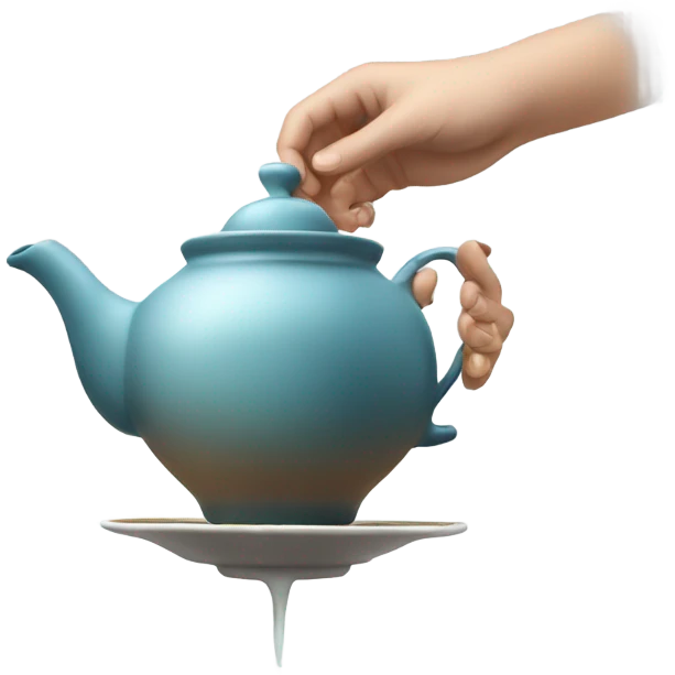 Serve tea emoji